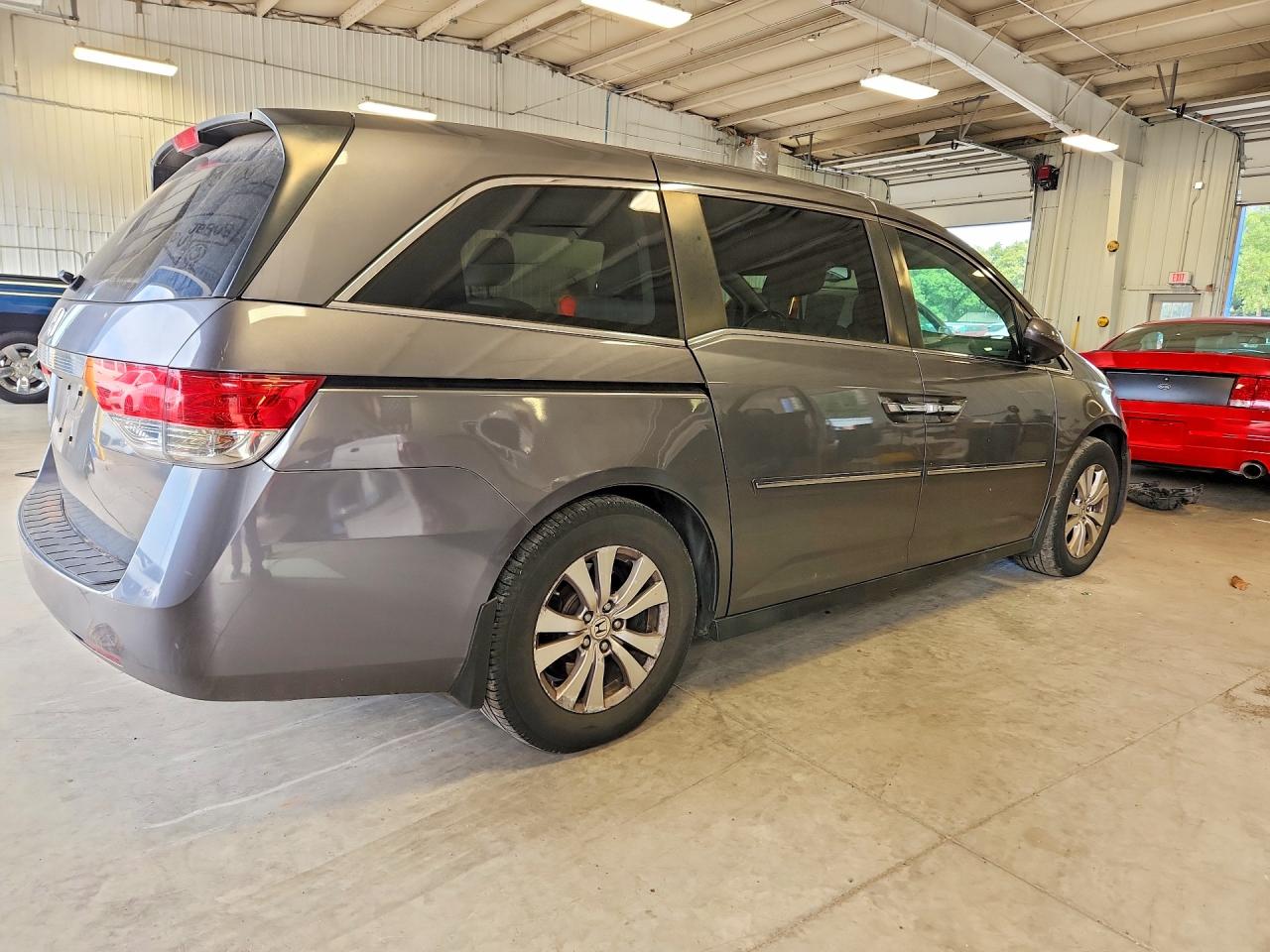 2014 Honda Odyssey Exl Gray vin: 5FNRL5H67EB022686