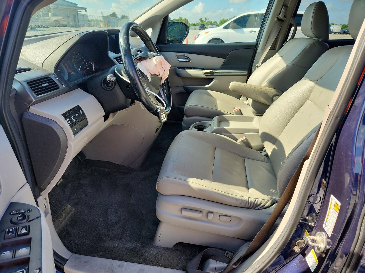 2014 Honda Odyssey Exl Blue vin: 5FNRL5H67EB025040