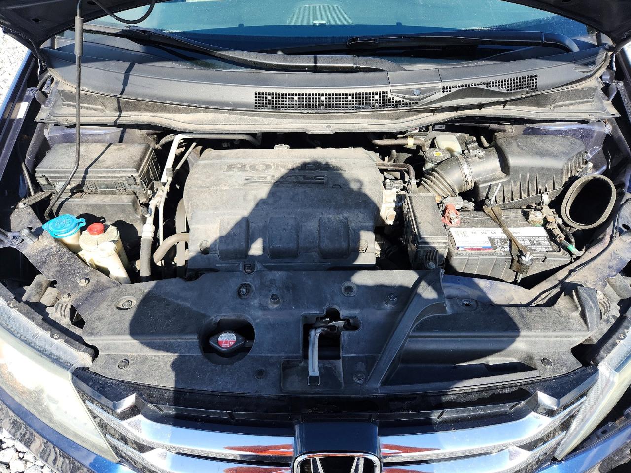 2014 Honda Odyssey Exl Blue vin: 5FNRL5H67EB025040