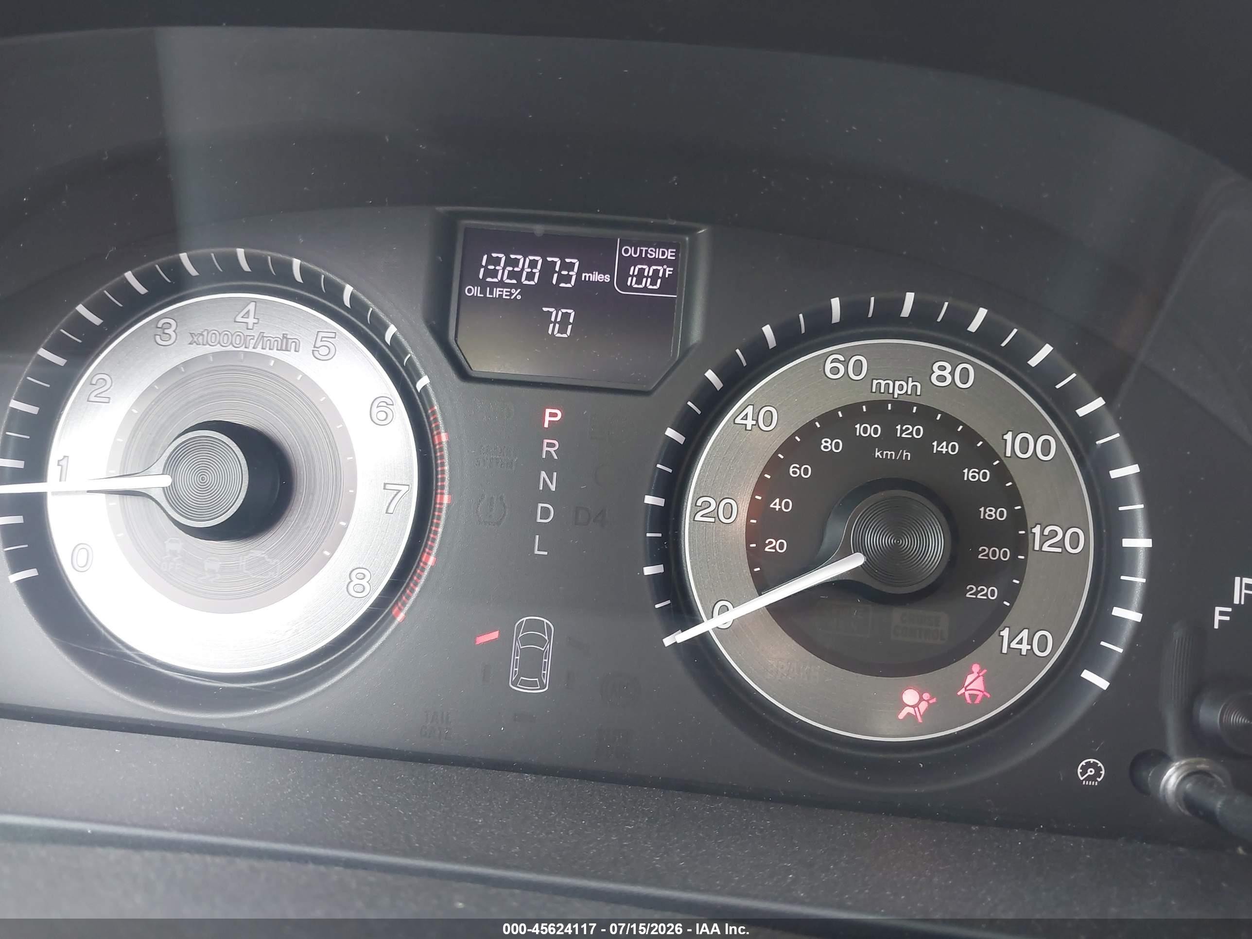 2014 Honda Odyssey Ex-l Gray vin: 5FNRL5H67EB026348