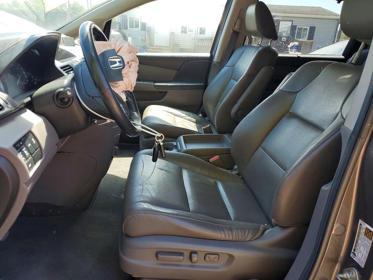2014 Honda Odyssey Exl Gray vin: 5FNRL5H67EB033056