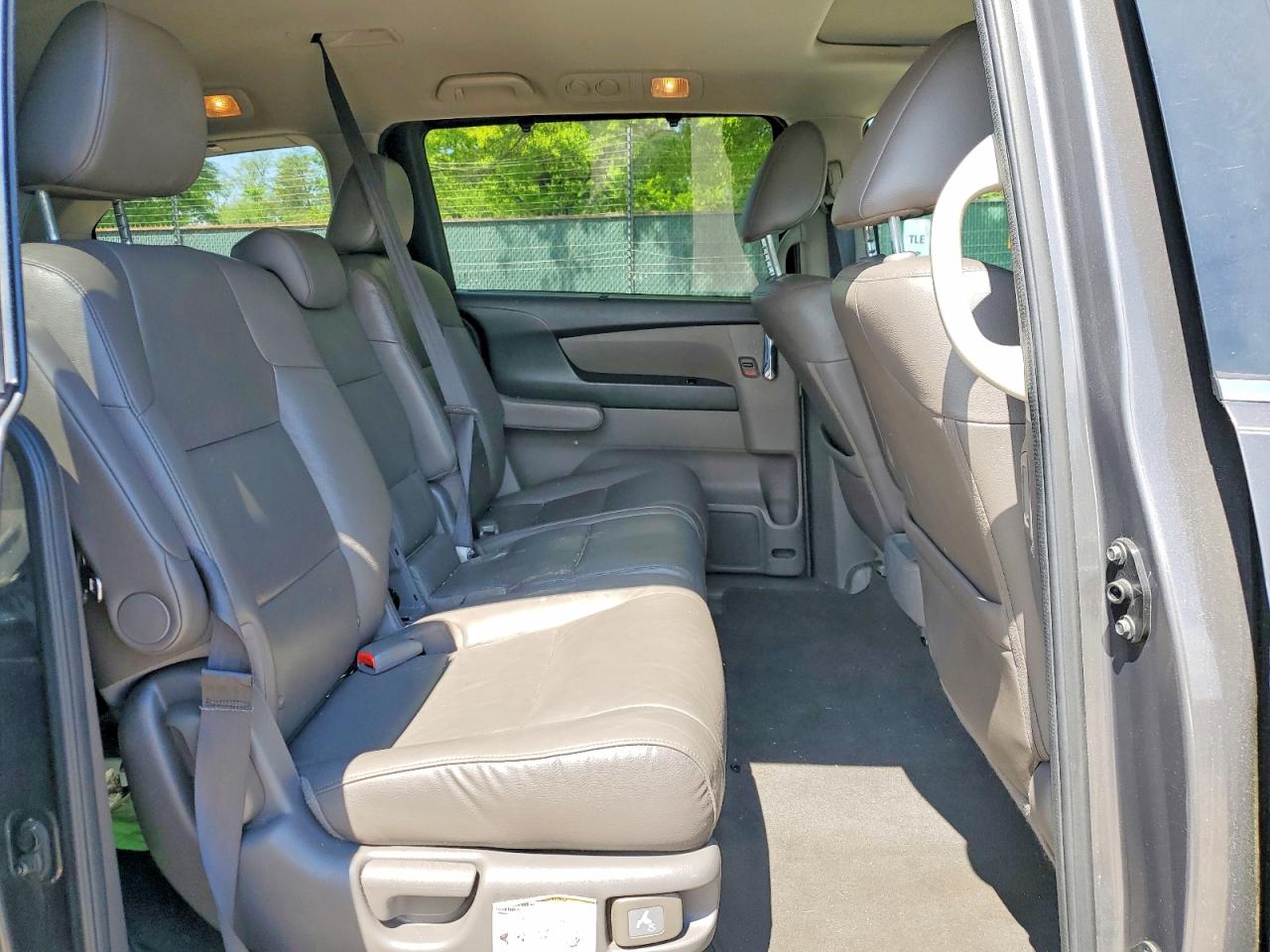 2014 Honda Odyssey Exl Gray vin: 5FNRL5H67EB033056