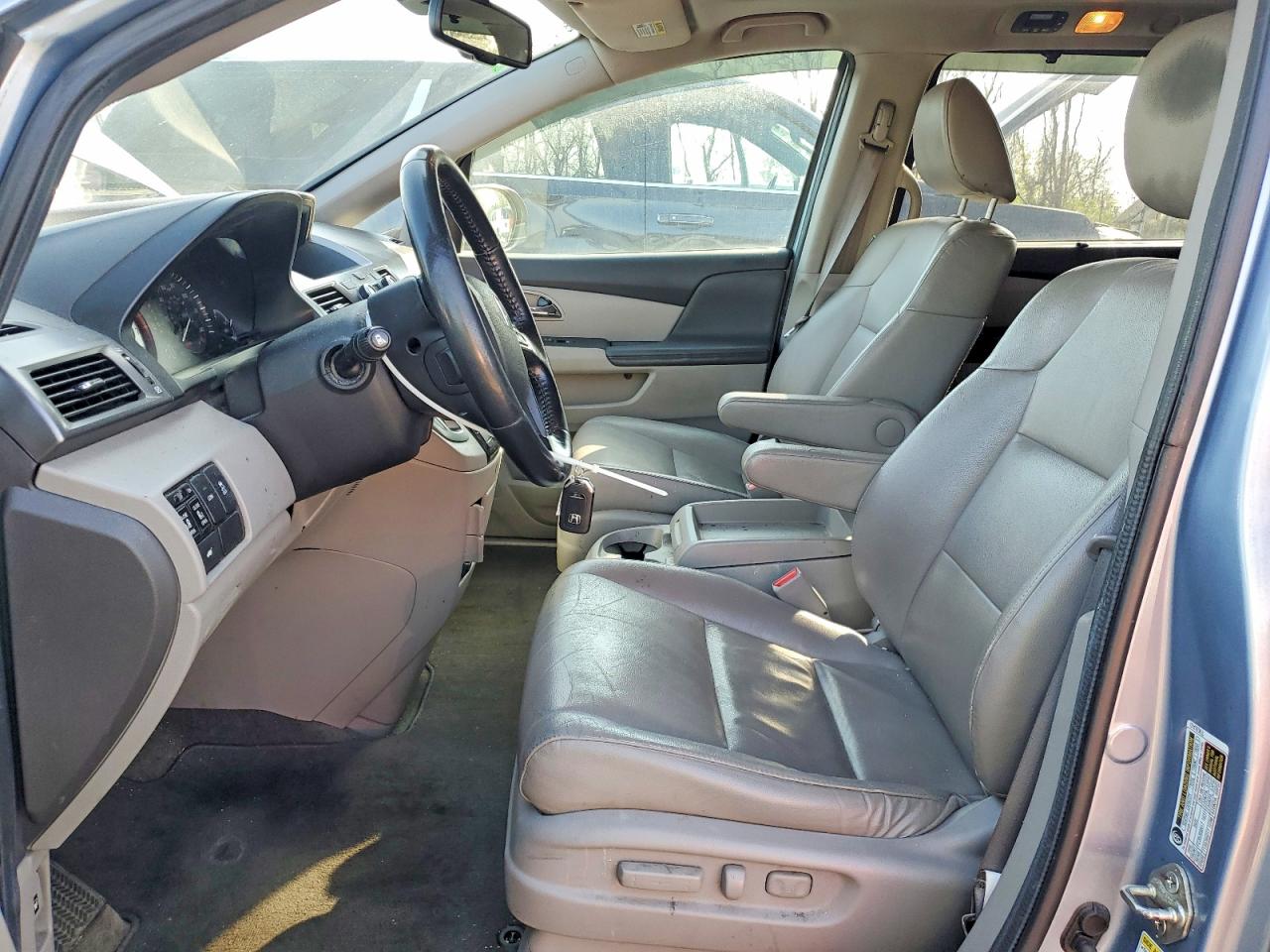 2014 Honda Odyssey Exl Blue vin: 5FNRL5H67EB040492