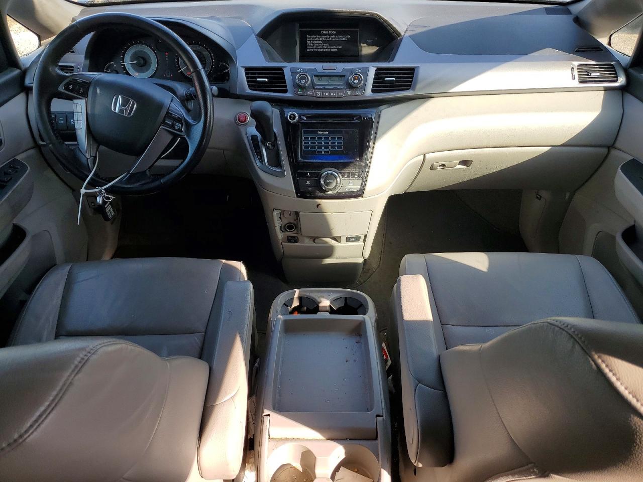 2014 Honda Odyssey Exl Blue vin: 5FNRL5H67EB040492