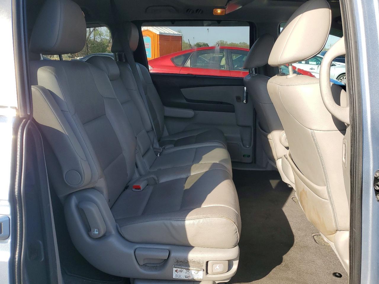 2014 Honda Odyssey Exl Blue vin: 5FNRL5H67EB040492