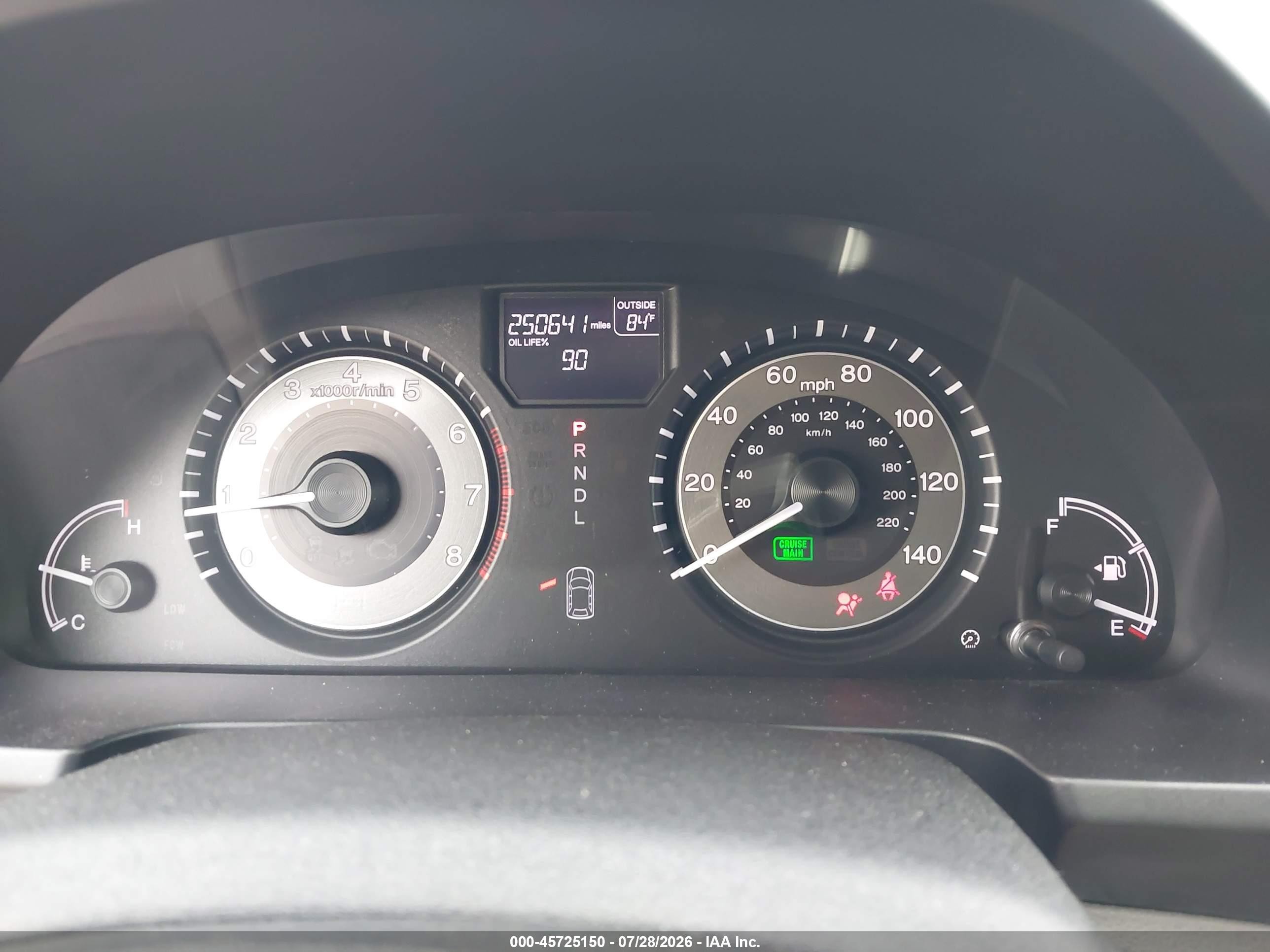 2014 Honda Odyssey Ex-l Gray vin: 5FNRL5H67EB045093