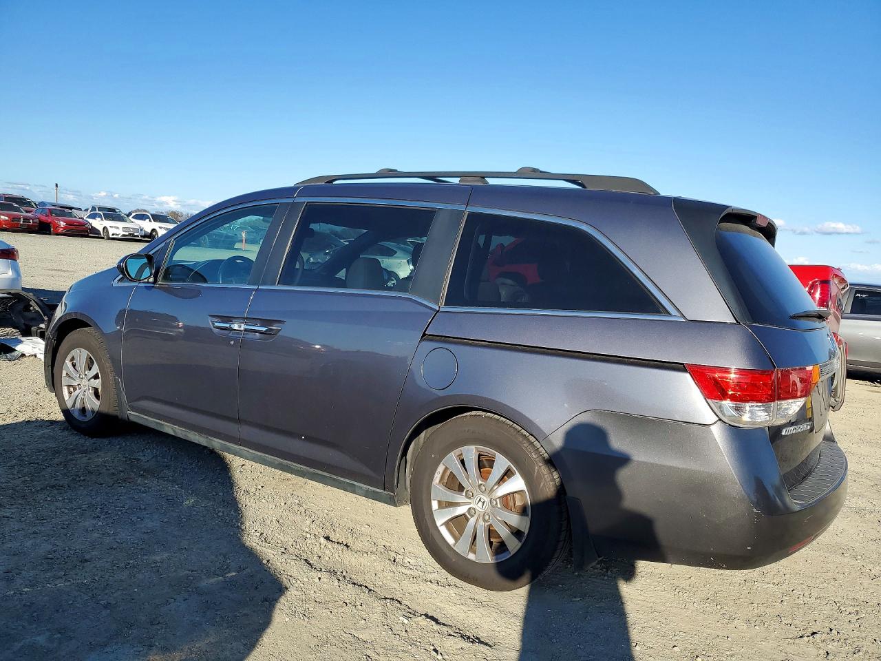 2014 Honda Odyssey Exl Charcoal vin: 5FNRL5H67EB048754