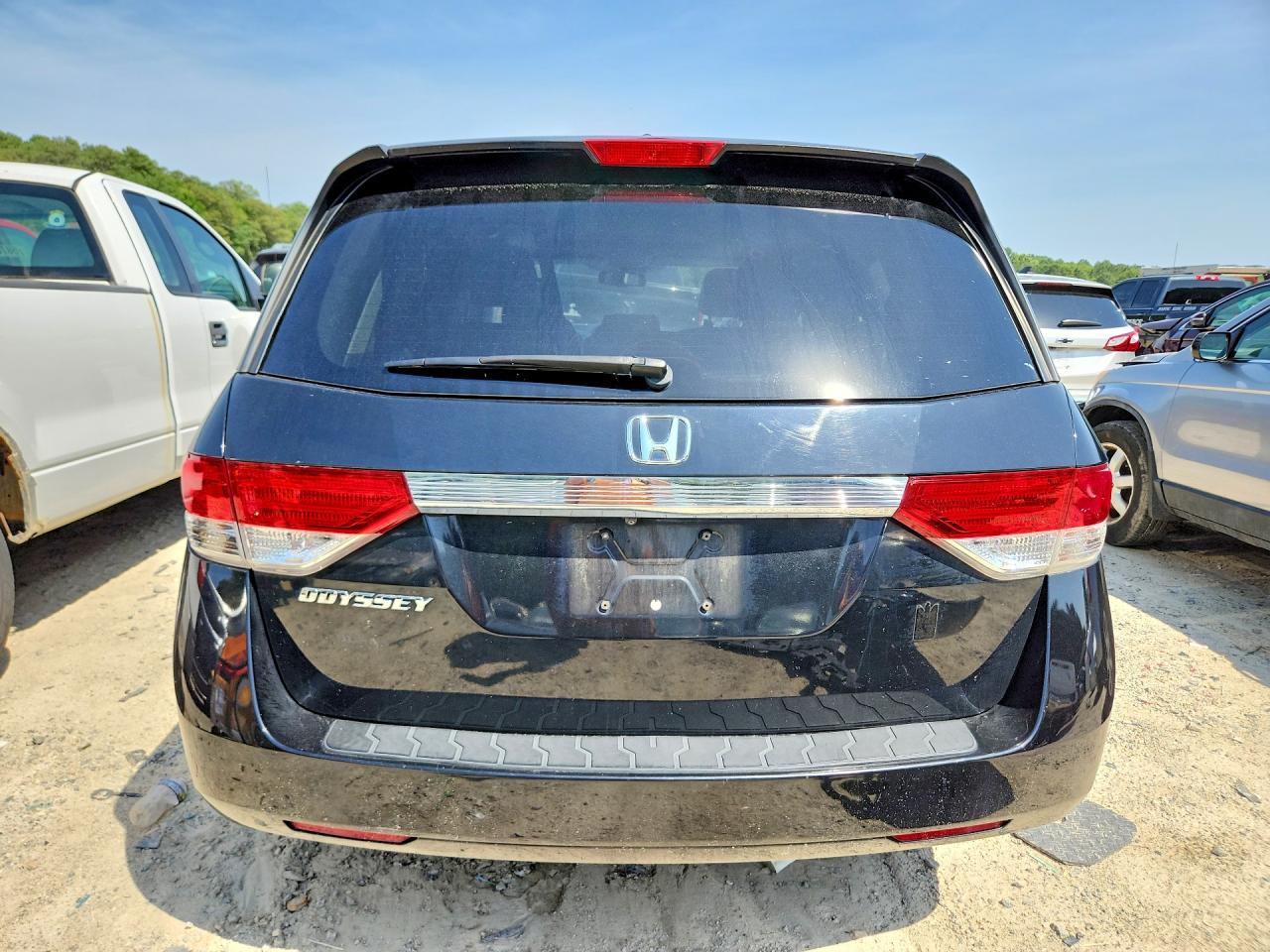 2014 Honda Odyssey Exl Black vin: 5FNRL5H67EB058913