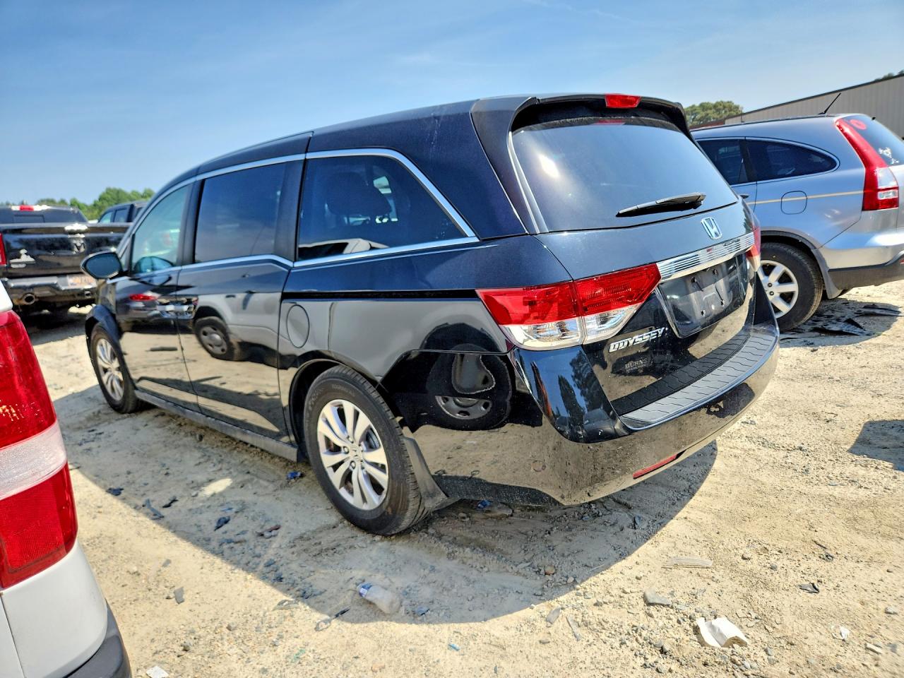 2014 Honda Odyssey Exl Black vin: 5FNRL5H67EB058913