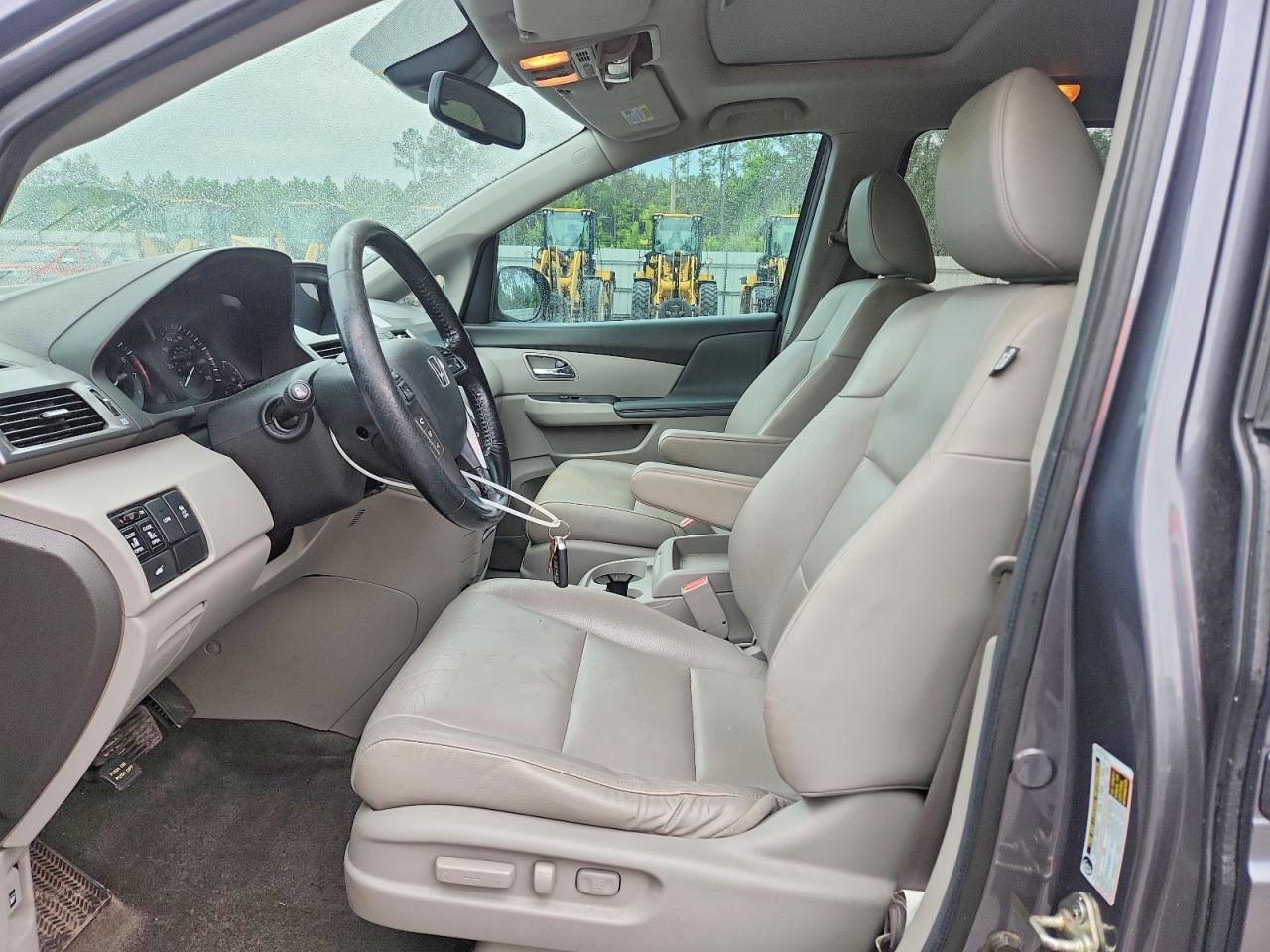 2014 Honda Odyssey Exl Gray vin: 5FNRL5H67EB066509