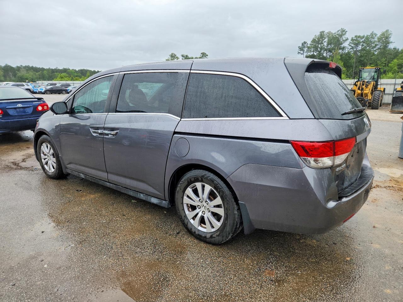 2014 Honda Odyssey Exl Gray vin: 5FNRL5H67EB066509