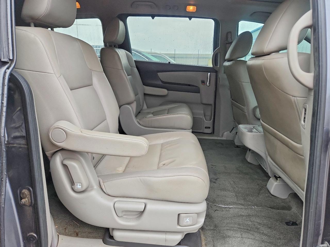 2014 Honda Odyssey Exl Gray vin: 5FNRL5H67EB066509