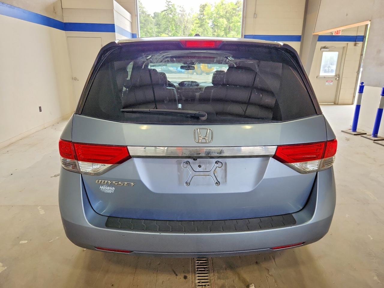 2014 Honda Odyssey Exl Blue vin: 5FNRL5H67EB068194