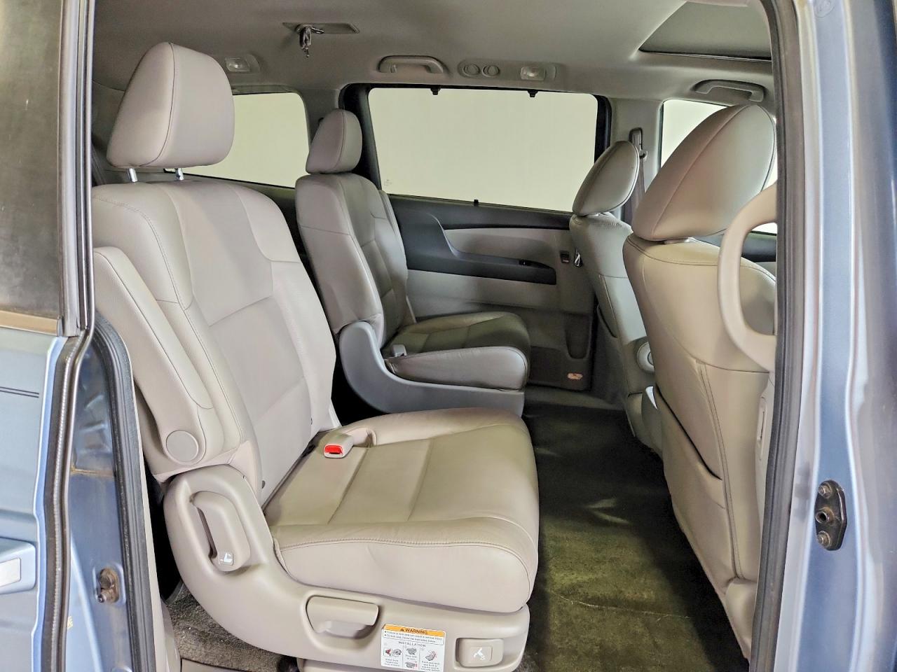 2014 Honda Odyssey Exl Blue vin: 5FNRL5H67EB068194