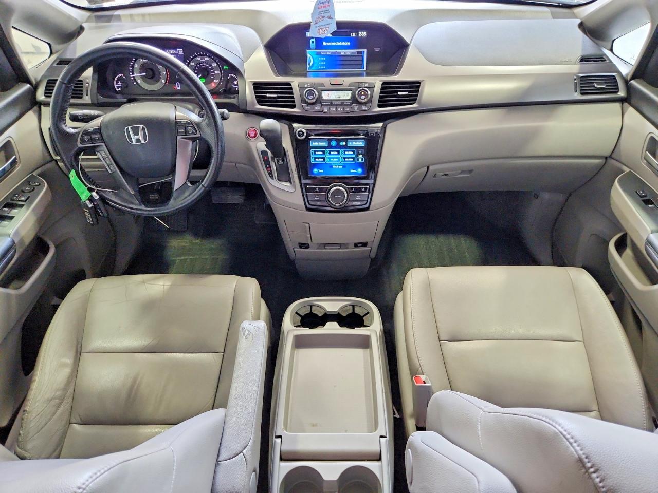 2014 Honda Odyssey Exl Blue vin: 5FNRL5H67EB068194