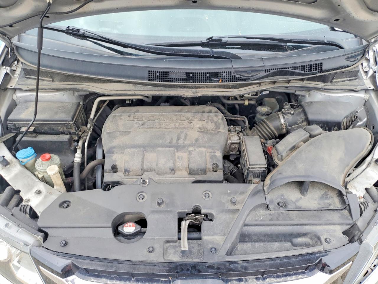2014 Honda Odyssey Exl Silver vin: 5FNRL5H67EB080104