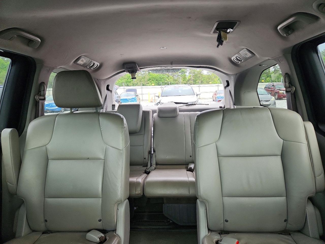 2014 Honda Odyssey Exl Gray vin: 5FNRL5H67EB107379