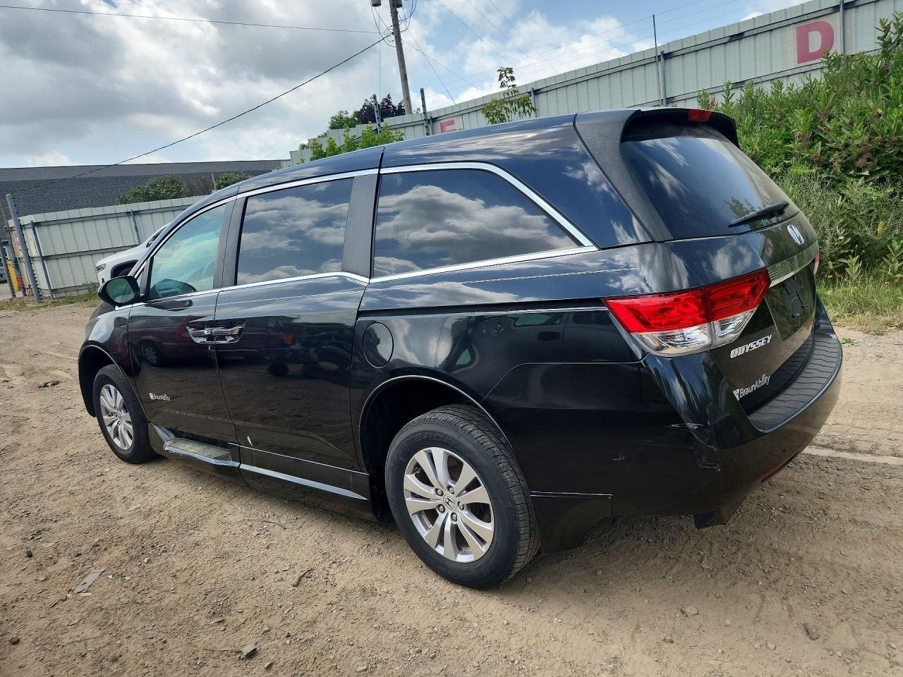 2014 Honda Odyssey Exl Black vin: 5FNRL5H67EB129558