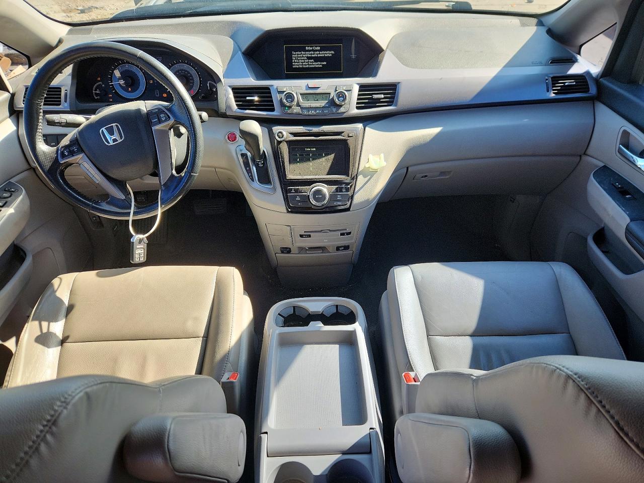 2014 Honda Odyssey Exl Gray vin: 5FNRL5H67EB135599