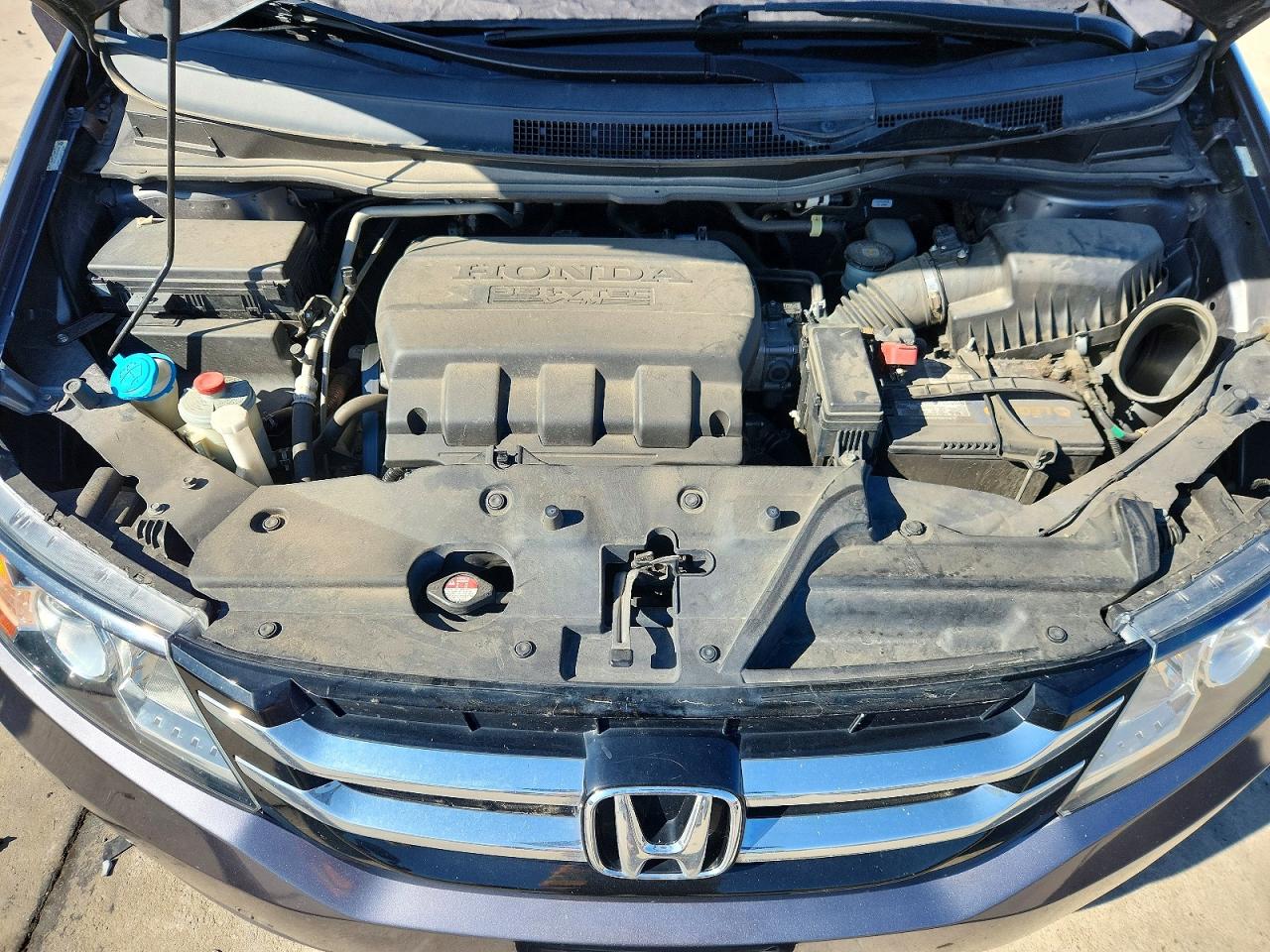 2014 Honda Odyssey Exl Gray vin: 5FNRL5H67EB135599