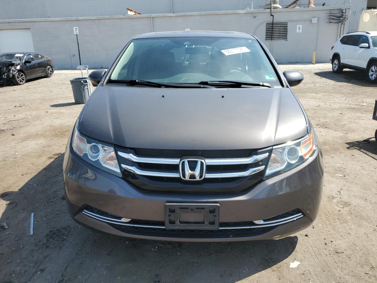 2014 Honda Odyssey Exl Gray vin: 5FNRL5H67EB139569