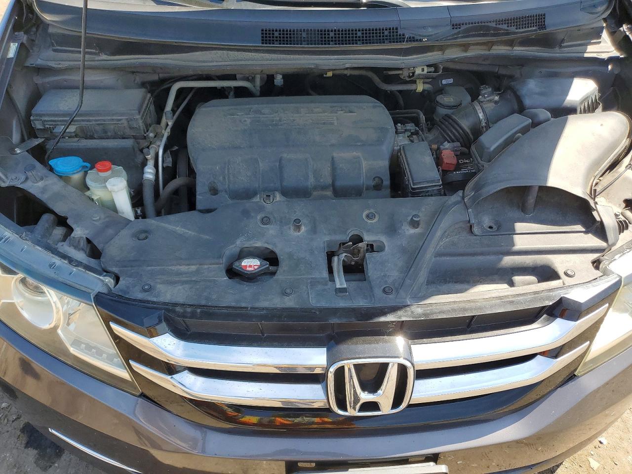 2014 Honda Odyssey Exl Gray vin: 5FNRL5H67EB139569