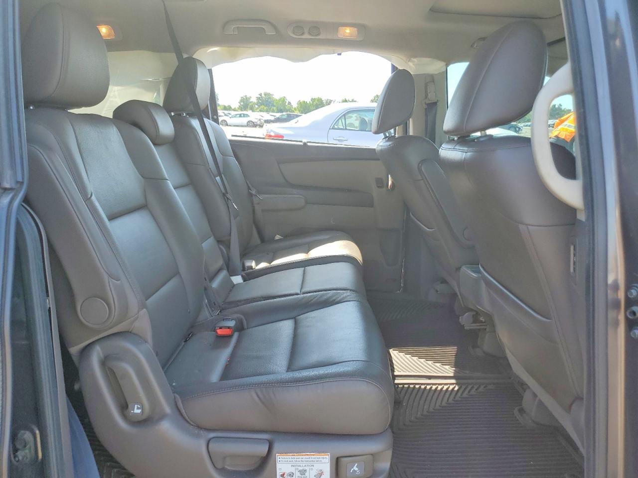2014 Honda Odyssey Exl Gray vin: 5FNRL5H67EB139569