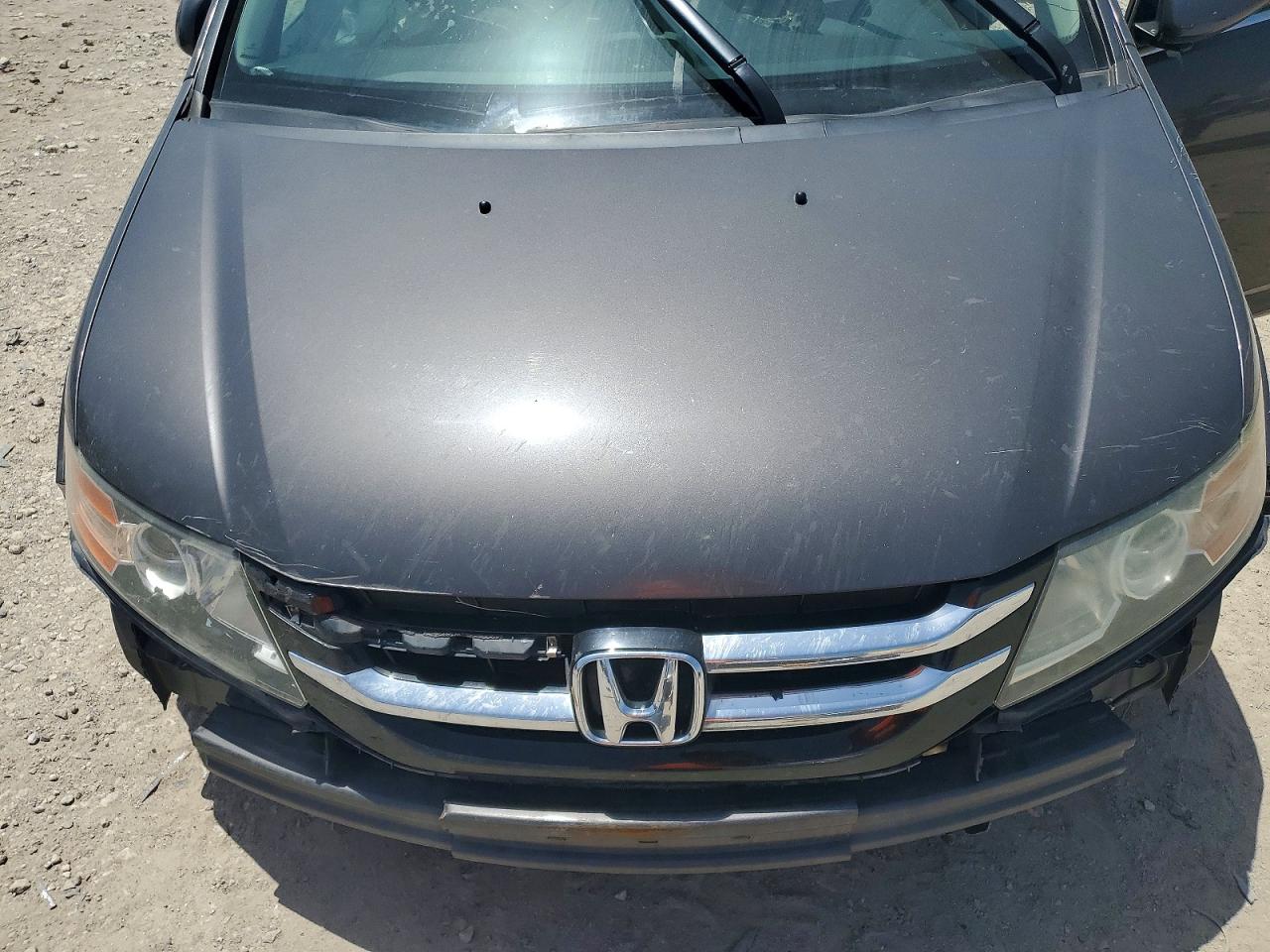 2015 Honda Odyssey Exl Gray vin: 5FNRL5H67FB020647