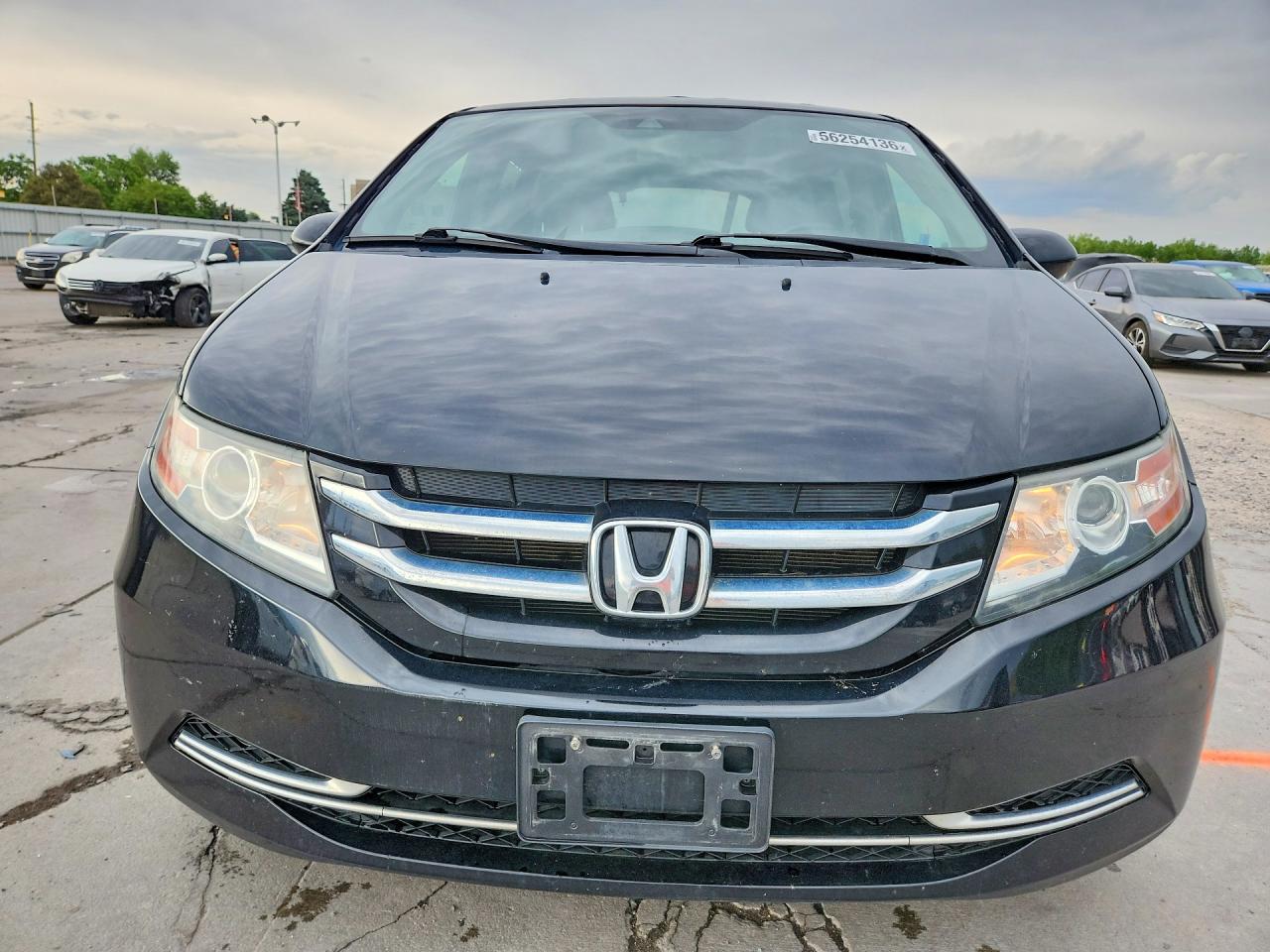 2015 Honda Odyssey Exl Black vin: 5FNRL5H67FB026271