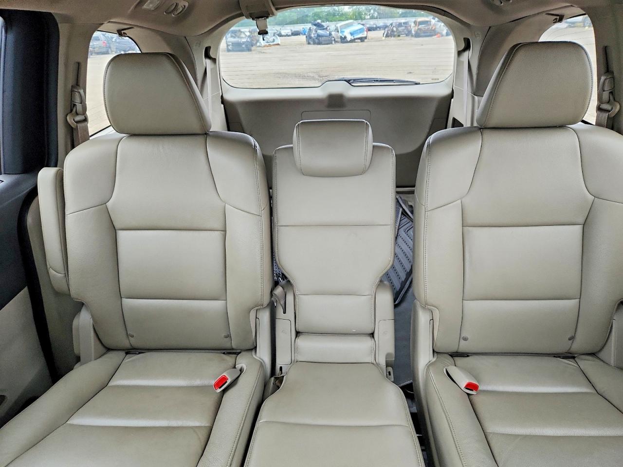 2015 Honda Odyssey Exl Burgundy vin: 5FNRL5H67FB044401