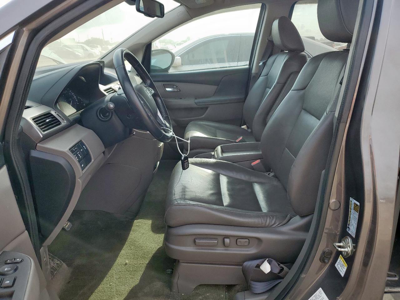 2015 Honda Odyssey Exl Gray vin: 5FNRL5H67FB046343