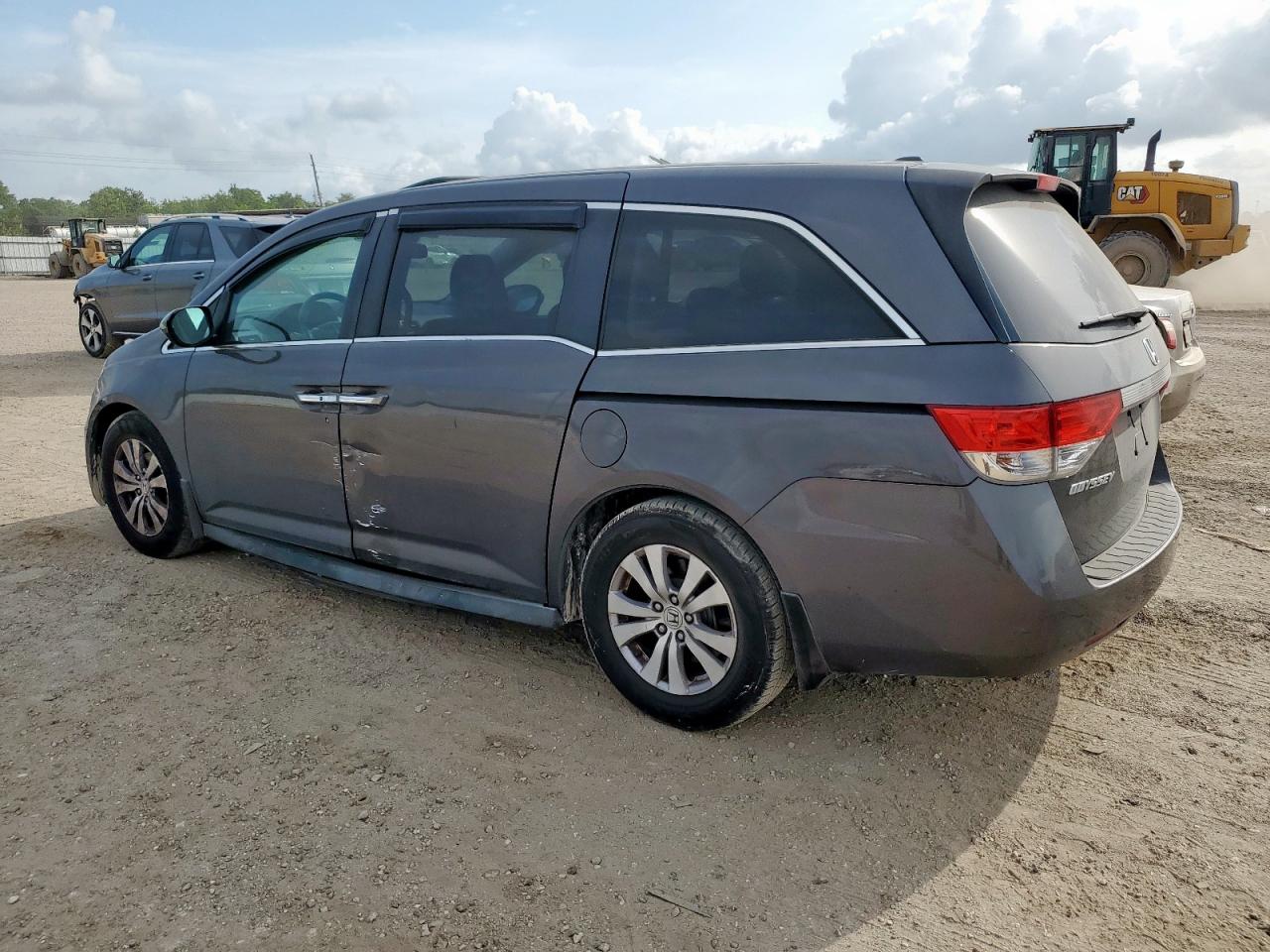 2015 Honda Odyssey Exl Gray vin: 5FNRL5H67FB046343