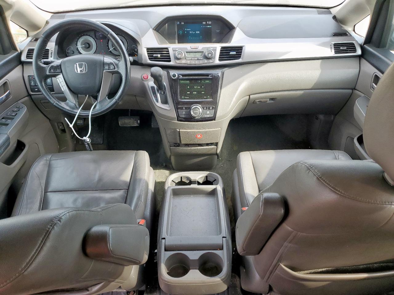 2015 Honda Odyssey Exl Gray vin: 5FNRL5H67FB046343