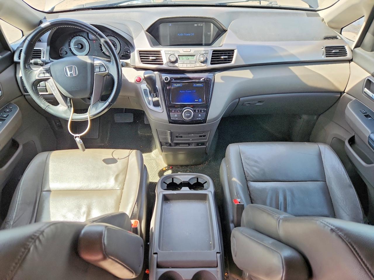 2015 Honda Odyssey Exl Gray vin: 5FNRL5H67FB051638