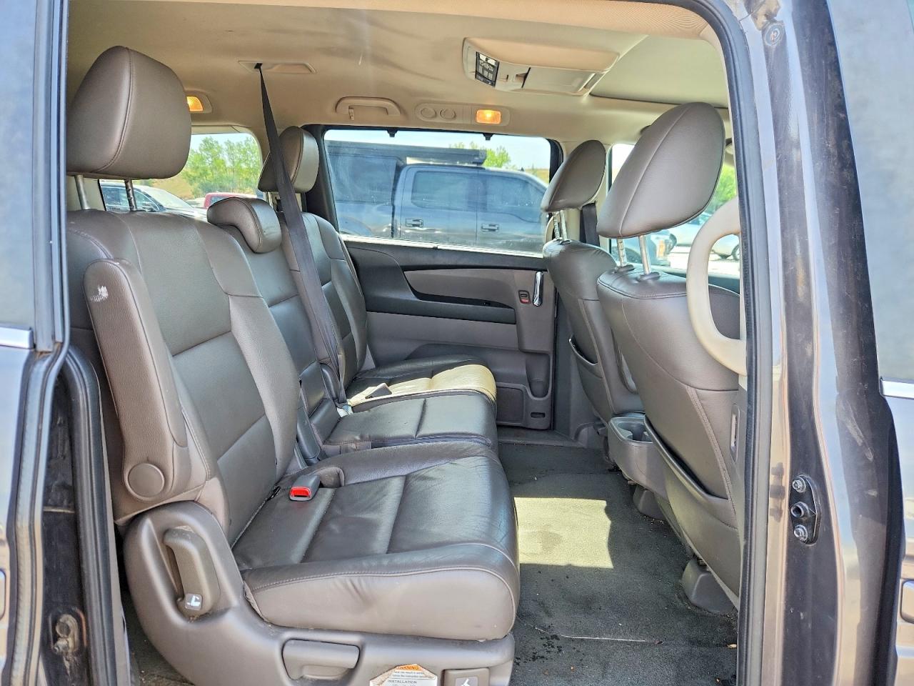 2015 Honda Odyssey Exl Gray vin: 5FNRL5H67FB051638