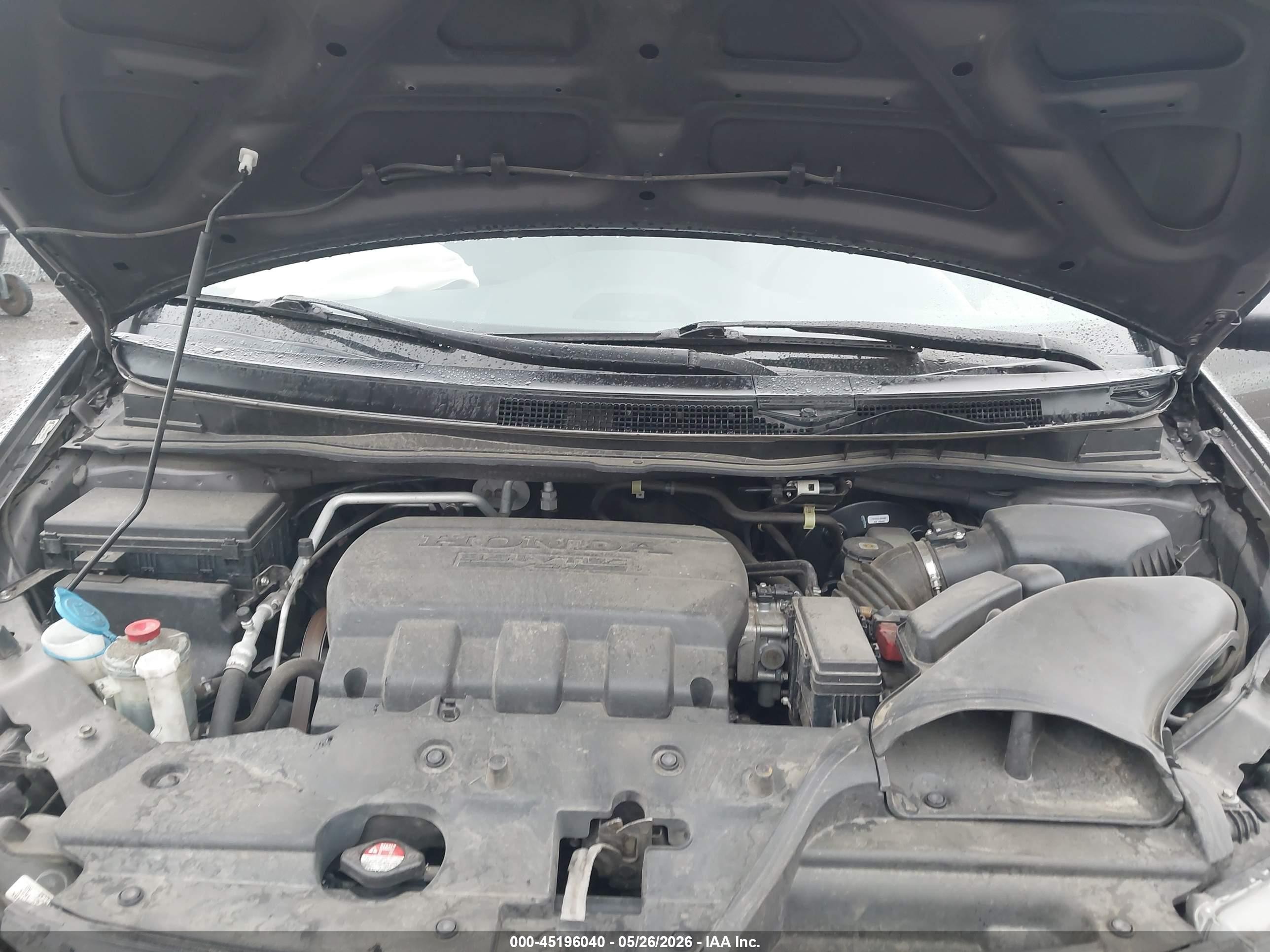2015 Honda Odyssey Ex-l Серый vin: 5FNRL5H67FB052952