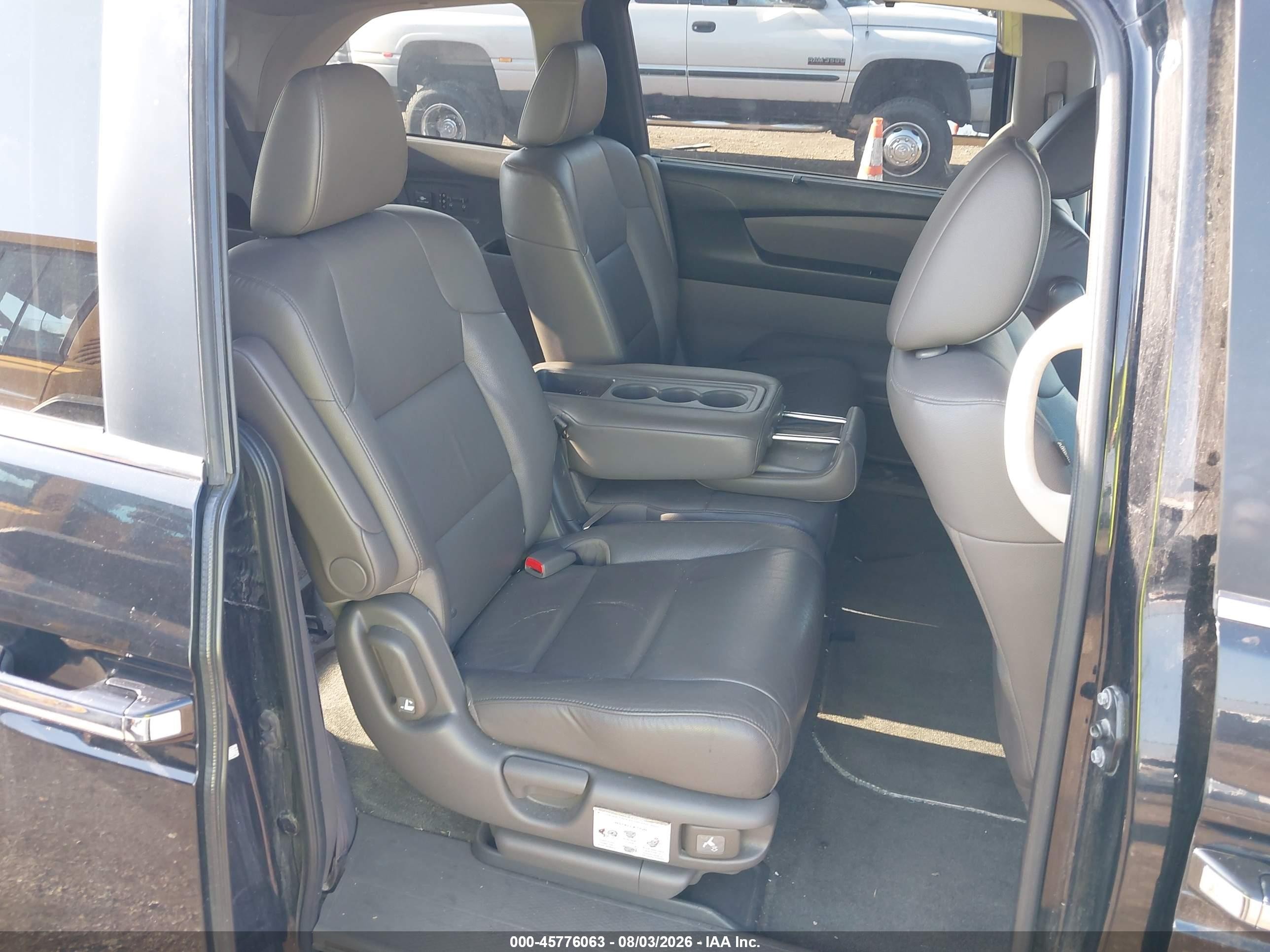 2015 Honda Odyssey Ex-l Black vin: 5FNRL5H67FB056015