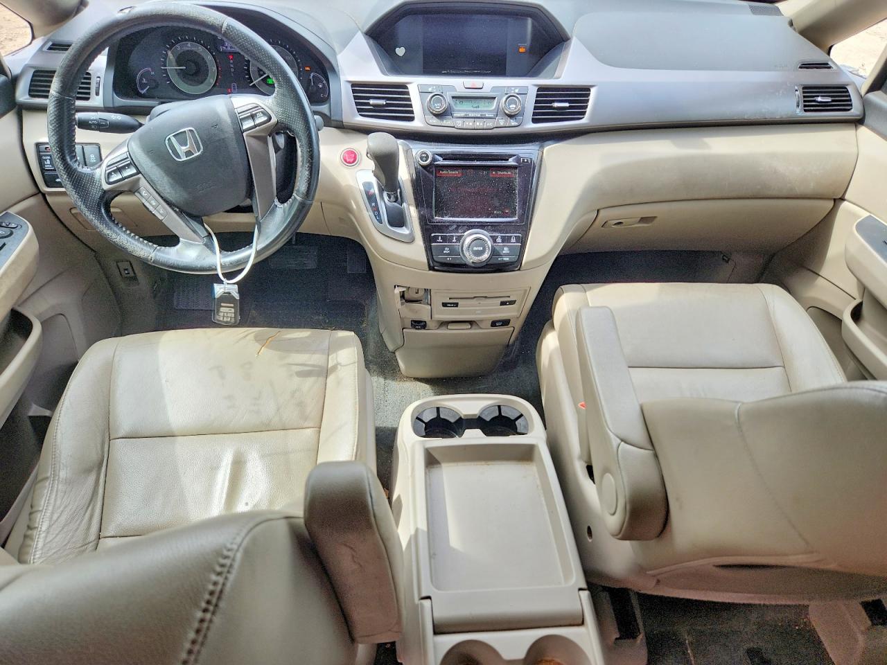 2015 Honda Odyssey Exl Burgundy vin: 5FNRL5H67FB057424