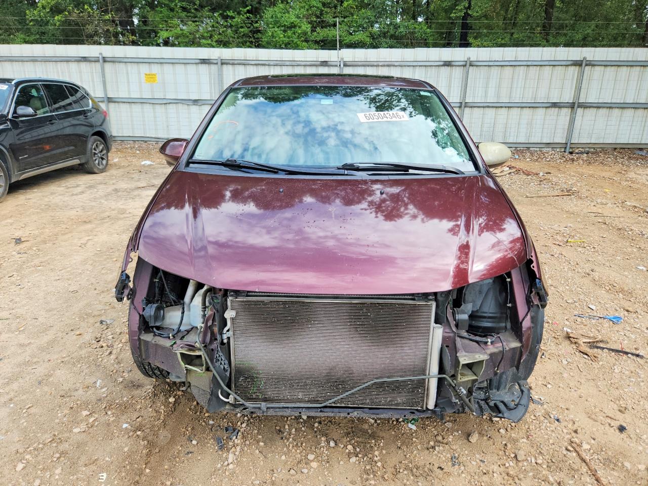 2015 Honda Odyssey Exl Burgundy vin: 5FNRL5H67FB057424