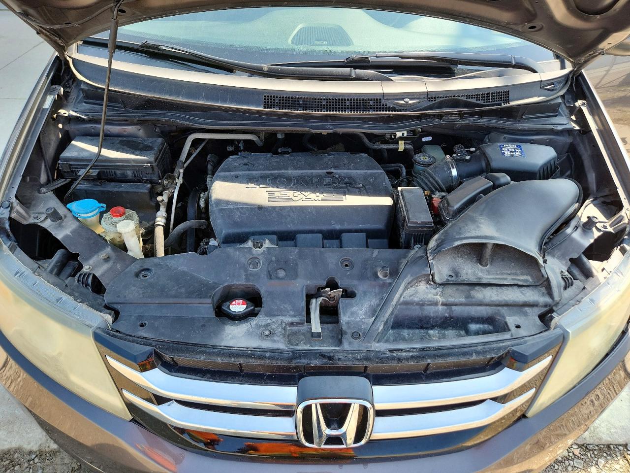 2015 Honda Odyssey Exl Gray vin: 5FNRL5H67FB082498