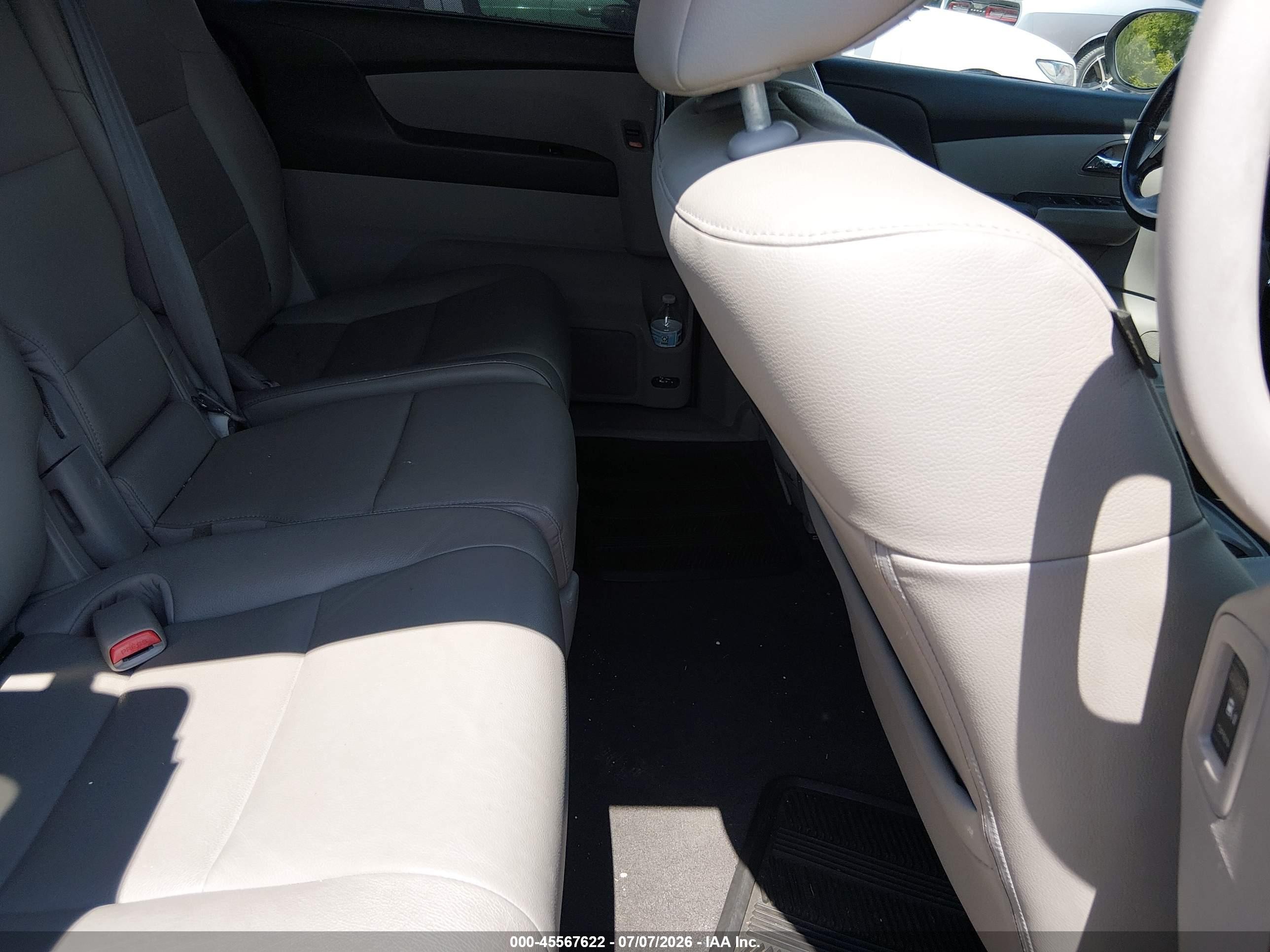 2015 Honda Odyssey Ex-l Black vin: 5FNRL5H67FB087703