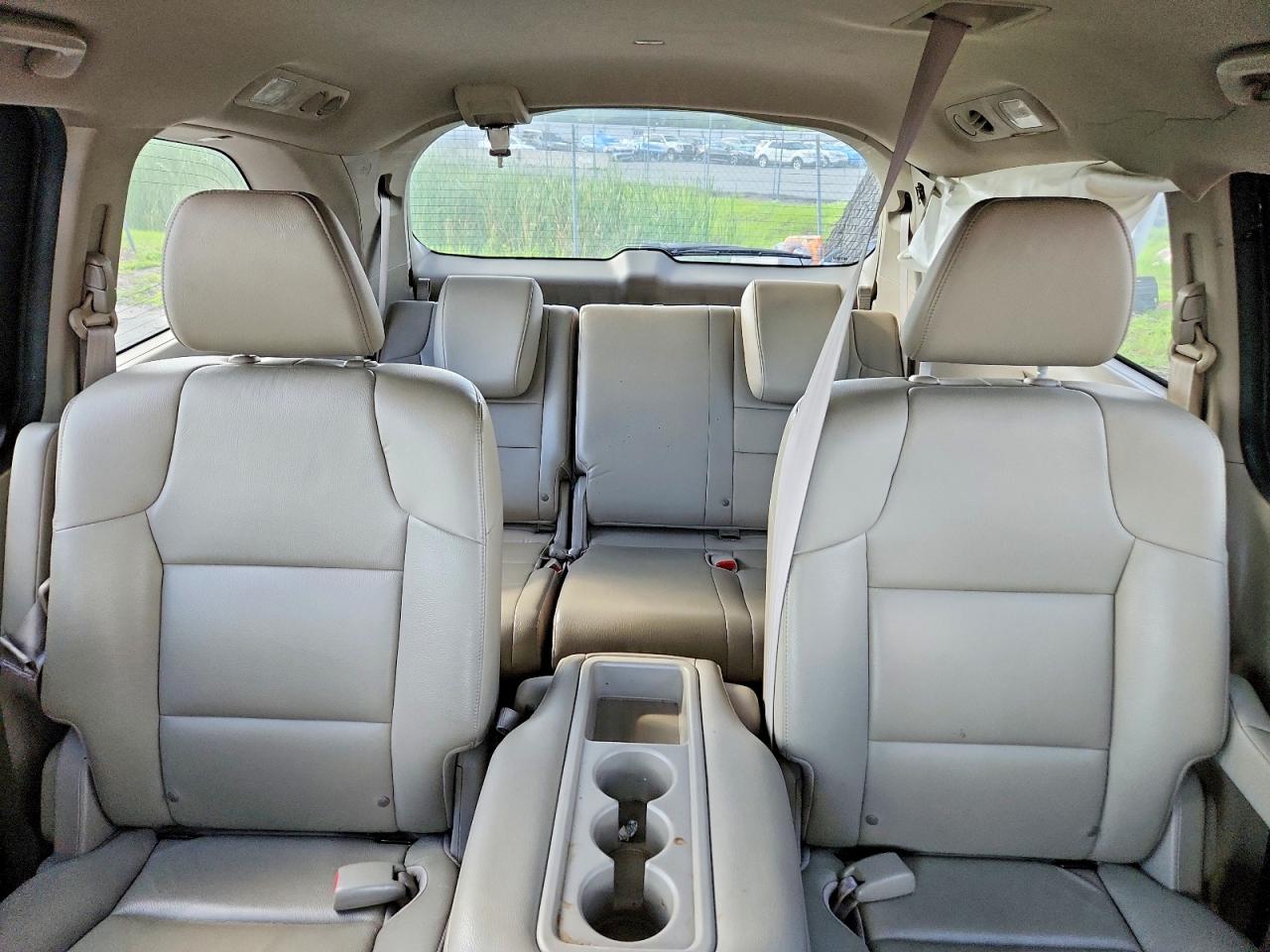 2015 Honda Odyssey Exl Burgundy vin: 5FNRL5H67FB092268