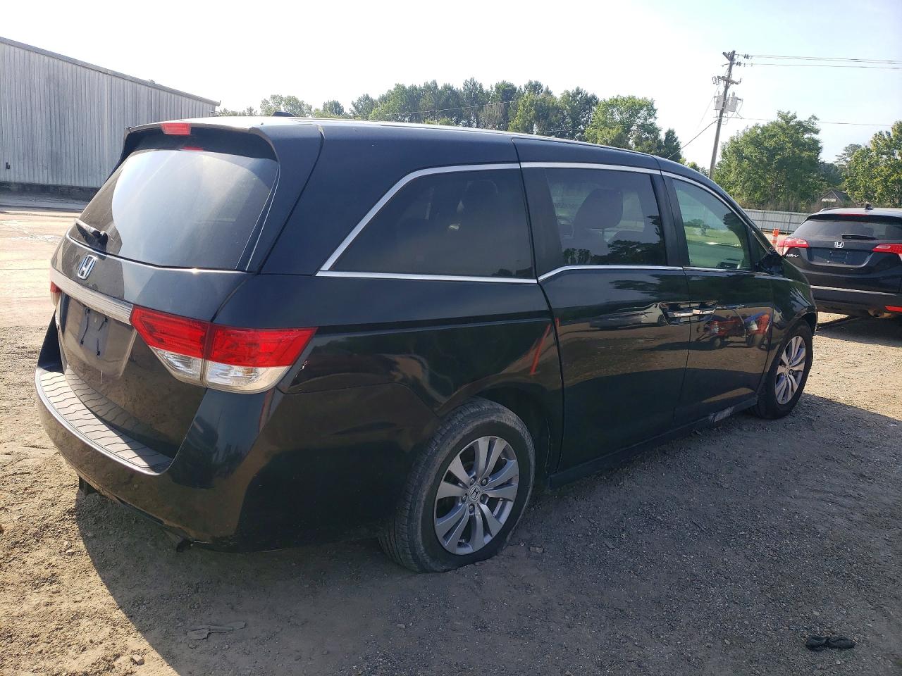 2015 Honda Odyssey Exl Black vin: 5FNRL5H67FB117072