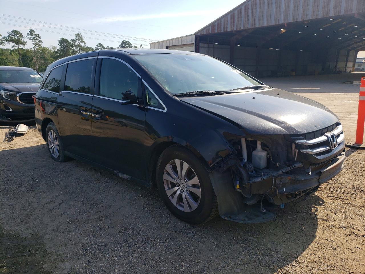 2015 Honda Odyssey Exl Black vin: 5FNRL5H67FB117072