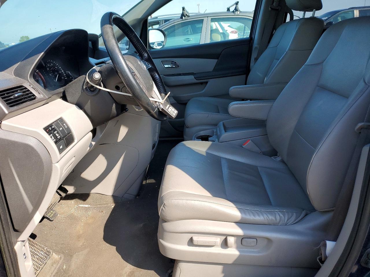 2015 Honda Odyssey Exl Blue vin: 5FNRL5H67FB127763