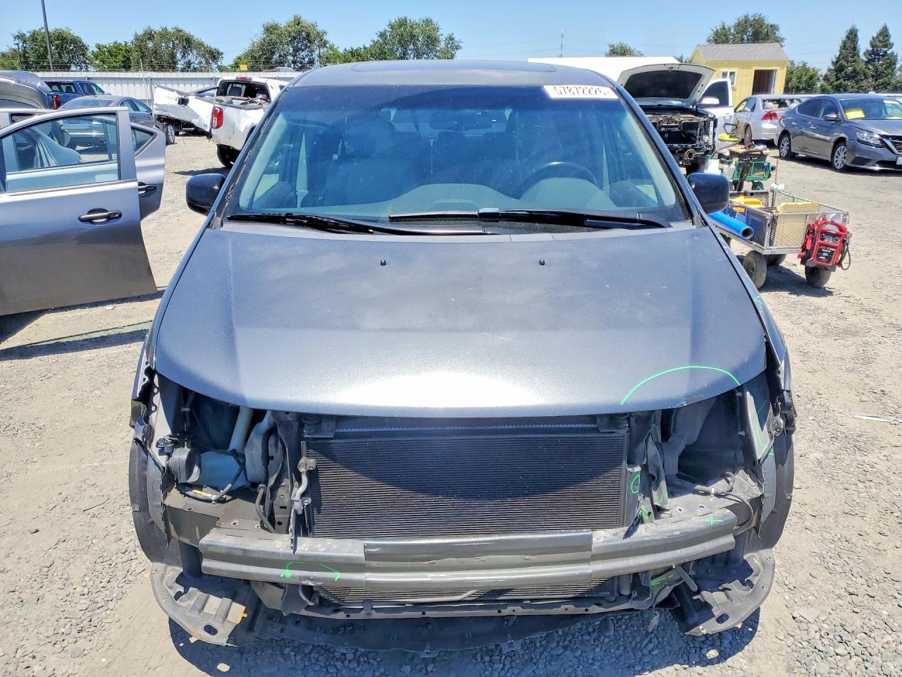 2011 Honda Odyssey Exl Silver vin: 5FNRL5H68BB027357