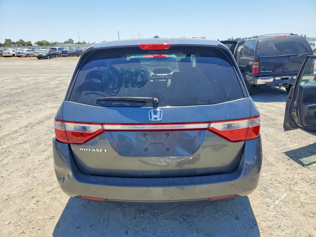 2011 Honda Odyssey Exl Silver vin: 5FNRL5H68BB027357