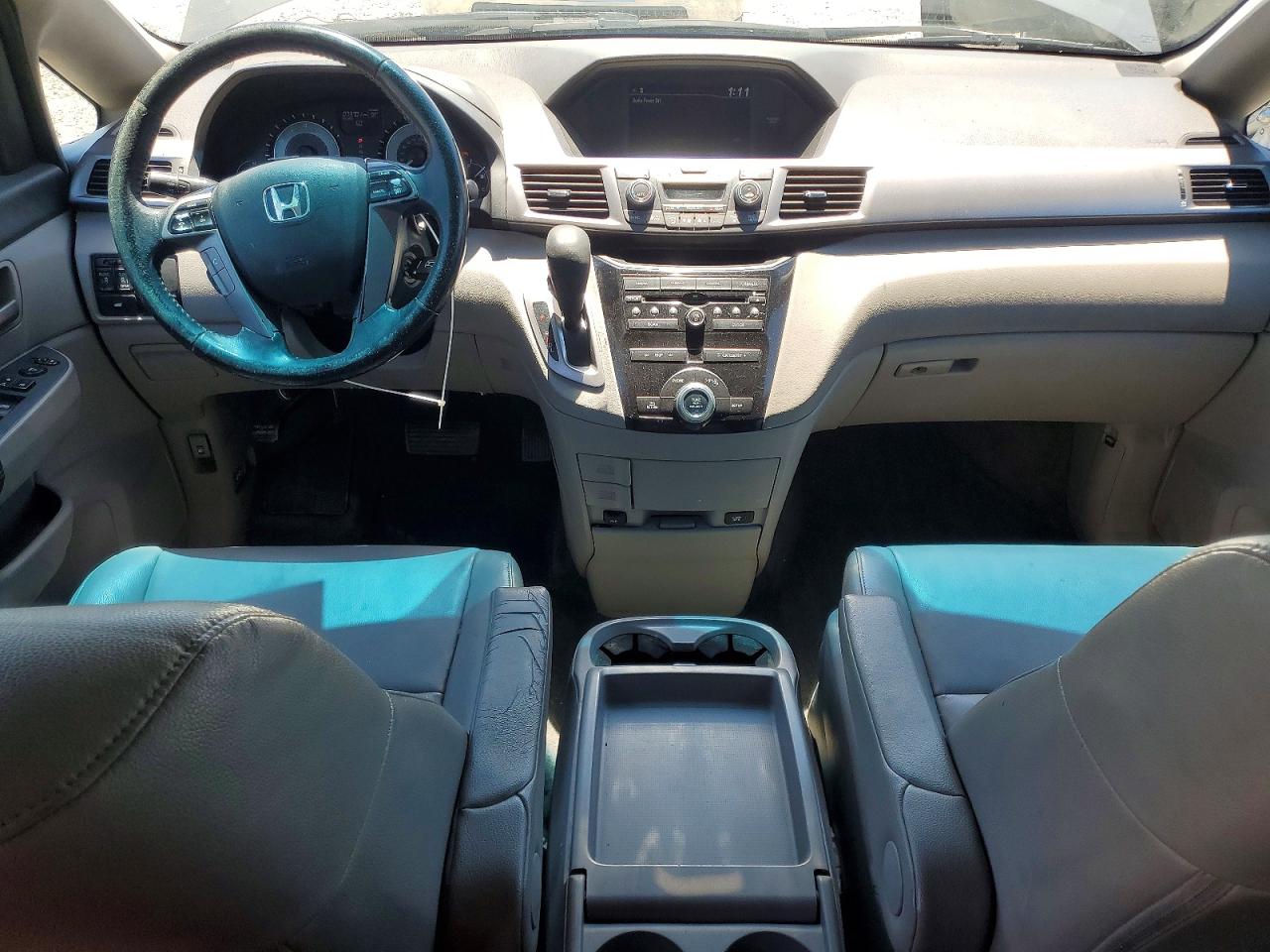 2011 Honda Odyssey Exl Silver vin: 5FNRL5H68BB027357