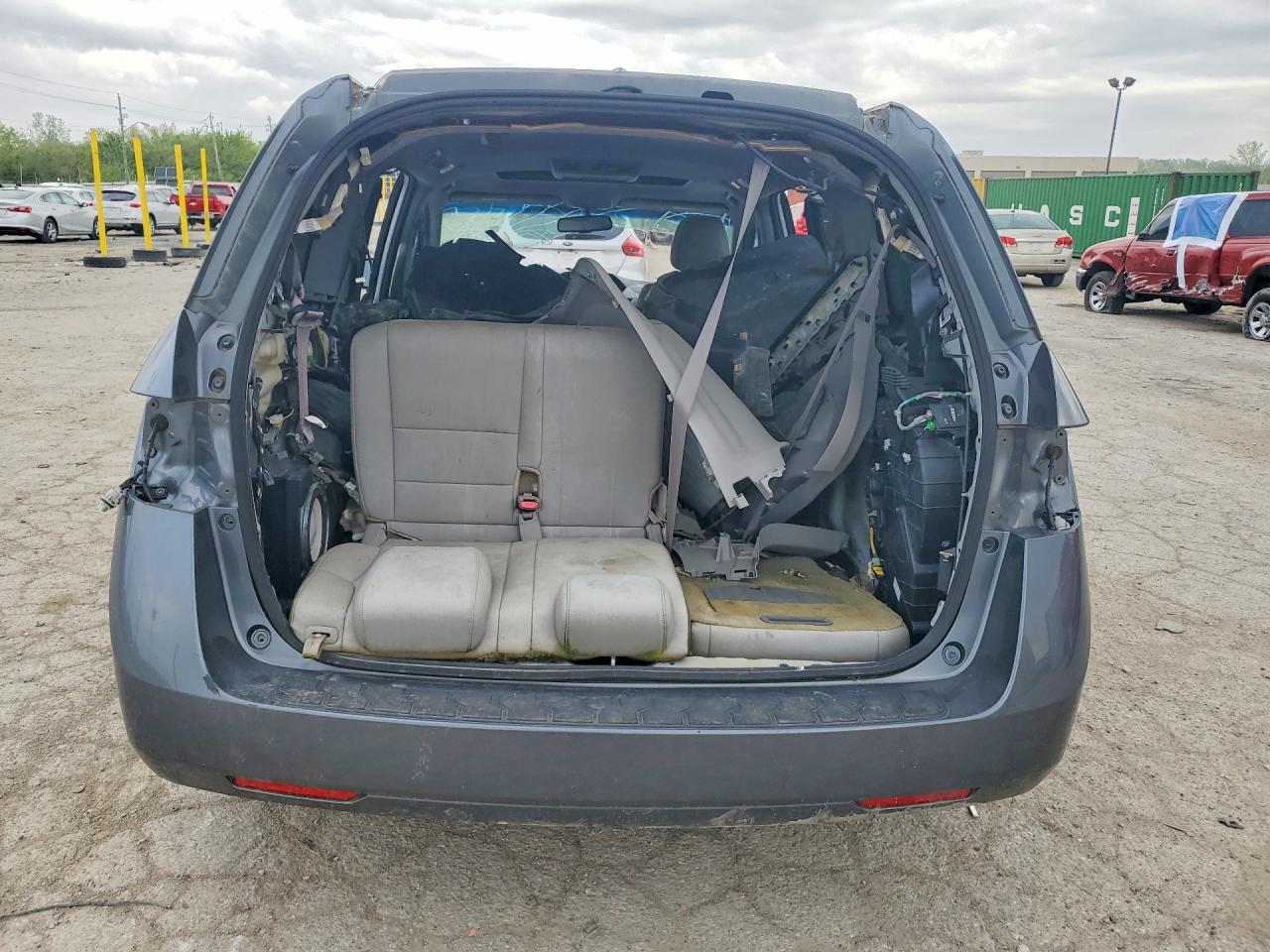 2011 Honda Odyssey Exl Серый vin: 5FNRL5H68BB038035