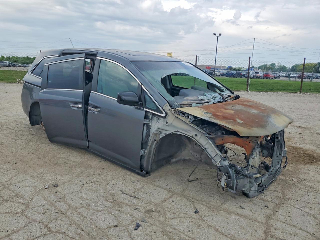 2011 Honda Odyssey Exl Серый vin: 5FNRL5H68BB038035